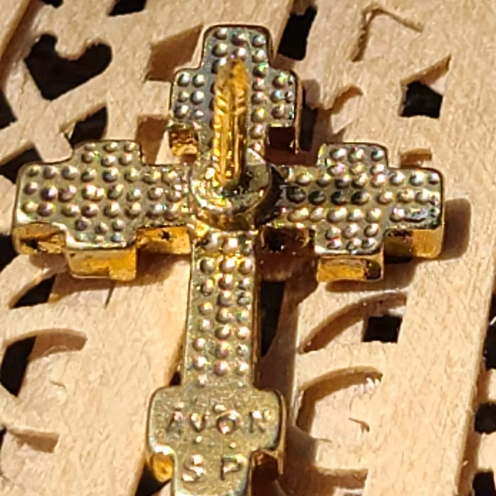 Cross Pin pink - Picture 3 of 12
